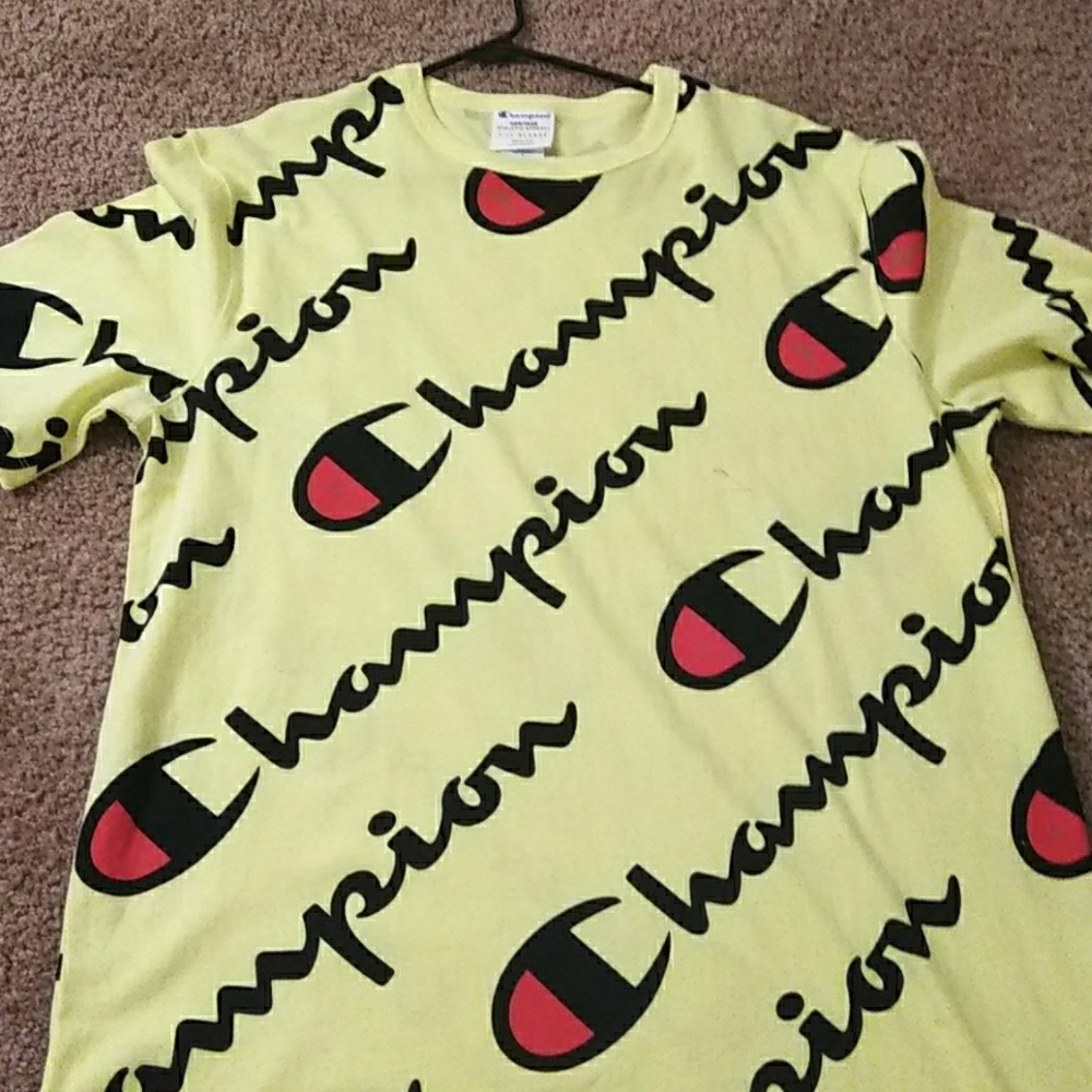 Yellow champion Shirt
